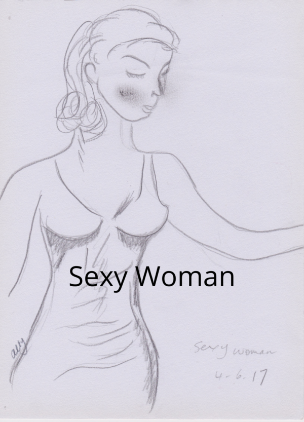 B&W Sexy Woman